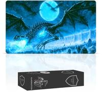 Beyond the Wall - 61 × 35,5 cm et Bords Cousus - Tapis de jeu MTG | Création originale d’artiste. Surface lisse et base épaisse antidérapant. Compatible avec Magic: The Gathering, YuGiOh et TCG