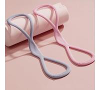 Beyonddraw Resistance Bands, Figure 8 Exercise Bands for Women Men, Yoga Gym Fitness Pulling Rope, for Arms,Back,Shoulder Stretch,Not Break, Portable Gift for Sports Lover/Beginner (set1)