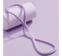 Beyonddraw Resistance Bands, Figure 8 Exercise Bands for Women Men, Yoga Gym Fitness Pulling Rope, for Arms,Back,Shoulder Stretch,Not Break, Portable Gift for Sports Lover/Beginner (Purple)