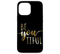 Beyoutiful Be You Tiful Mindful Yoga Beautiful Femmes Coque pour iPhone 13 Pro Max
