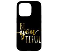 Beyoutiful Be You Tiful Mindful Yoga Beautiful Femmes Coque pour iPhone 15 Pro