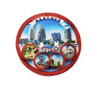 Beyrouth Liban 3D Réfrigérateur Aimant Souvenirs À La Main Résine Magnétique Autocollants À La Maison Cuisine Décoration, Beyrouth Aimant Réfrigérateur Collection Cadeau