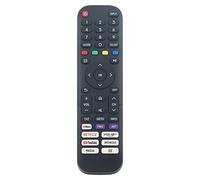 Beyution Télécommande de rechange EN2J30H pour Hisense Vidaa Smart TV 2020 32A45GV 40H5G 40A4GV 40A40GV 40A40GMV 43H77G 43V6G 43A60G 43A60H 43A60GMV 43A60GMV 43A6010101010 GMV 40 H55G 40A4HV 40A4070GMV 43H6G