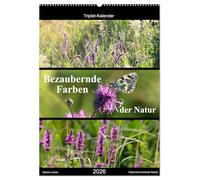 Bezaubernde Farben der Natur (Wandkalender 2026 DIN A2 hoch), CALVENDO Monatskalender: Natur-Triplets