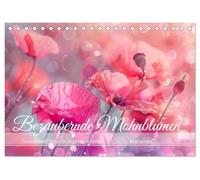 Bezaubernde Mohnblumen (Tischkalender 2026 DIN A5 quer), CALVENDO Monatskalender: Ein farbenprächtiger Jahresbegleitung mit faszinierenden Mohnblumen - KI generiert