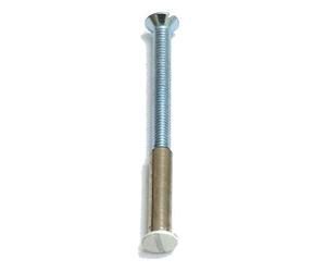 BEZAULT SAS Douille Laiton nickelé pour vis Ø4 Vachette-L.24 mm-863984