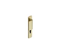 Ensemble de porte palière Riviera 536 BEZAULT Entraxe 195 mm Champagne - Clé i - 0121978
