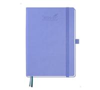BEZEND Agenda 2026 2027 A5 Semainier 21 x 15,5 cm 18 Mois De Juil. 2026 à Déc. 2027, Agenda Scolaire avec Pages de Notes, Porte-Stylo Fixe, Couverture Rigide en Cuir PU, Bleuet