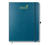 BEZEND Agenda A4 2024 Semainier [Noir] Agenda Hebdomadaire 2024 Couverture Rigide | 17 Mois D'août.'23 à déc.'24