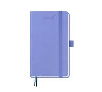 BEZEND Petit Agenda 2026 2027 de Poche A6 Semainier 18 Mois De Juil. 2026 à Déc. 2027, Agenda Scolaire avec Pages de Notes, Porte-Stylo Fixe, Couverture Rigide en Cuir PU, Bleuet