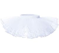 Bezioner Jupe Tutu en Tulle Fille Robe de Ballet Danse Classique 4 Couches | Princesse Pettiskirt Costume avec Ceinture Élastique pour Anniversaire Fête Festivals 1-9 Ans