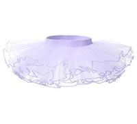 Bezioner Jupe Tutu en Tulle Fille Robe de Ballet Danse Classique 4 Couches | Princesse Pettiskirt Costume avec Ceinture Élastique pour Anniversaire Fête Festivals 1-9 Ans
