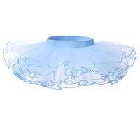 Bezioner Jupe Tutu en Tulle Fille Robe de Ballet Danse Classique 4 Couches | Princesse Pettiskirt Costume avec Ceinture Élastique pour Anniversaire Fête Festivals 1-9 Ans