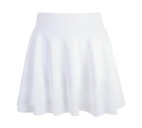 Bezioner Jupes et Jupes-Shorts Fille Jupe Tennis avec Short Intérieur et Poches Jupe de Golf Taille Haute Jupe de Sport pour Enfant Blanc M (6-7 Ans, 110-120 cm)