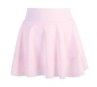 Bezioner Jupes et Jupes-Shorts Fille Jupe Tennis avec Short Intérieur et Poches Jupe de Golf Taille Haute Jupe de Sport pour Enfant Rose S (4-5 Ans, 100-110 cm)