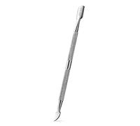 BEZOX 1 Pièces Repousse-Cuticules, Professionnel Poussoir À Cuticules Double Outil, Dissolvant de vernis à Ongles en Acier Inoxydable pour Manucures et pédicures.