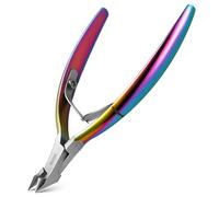 BEZOX Coupe-cuticules, Ciseaux à Cuticules Professionnel en Acier Inoxydable et Dissolvant pour Peaux Mortes et Cuticules