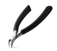 BEZOX Coupe-ongles d'orteils à lame droite, coupe-ongles pour ongles incarnés et épais - Acier inoxydable et pointe pointue - Coupe-ongles incarnés à mâchoire large - Outil de podologie