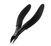 BEZOX Coupe-ongles d'orteils pour orteils épais ou robuste - Coupe-ongles épais et incarnés - Avec poignée souple et boîte cadeau en métal