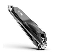 BEZOX Coupe-ongles pour bébé, petite lame avec bonne visibilité et design anti-coupe, convient aux enfants et aux nouveau-nés (noir chocolat)