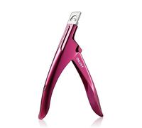 BEZOX Coupe-ongles pour faux ongles en acrylique, faux gel, faux ongles, antirouille et tranchant, professionnel pour manucure et pédicure