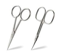 BEZOX Ensemble de ciseaux à ongles tranchants, coupe-cuticules, toilettage des sourcils, barbe, coupe de cheveux pour homme et femme