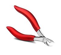 BEZOX Pince de précision Coupe ongles ou Tondeuse Pour épais Orteils Fungus Ongles Incarnés - Grip souple et boîtes-cadeaux en métal