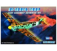 HobbyBoss Kit maquette avion Bf 109 E-4 Trop – Échelle 1:72