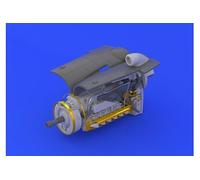 Bf 109g-6 Engine &fuselage Guns F.eduard - 1:48e - Eduard Accessories