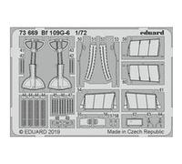 (EDP73669) - Eduard Photetch 1:72 - Bf 109G-6 (Tamiya)