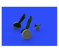 Bf 109g-6 Wheels For Tamiya - 1:48e - Accessories