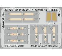 Bf 110c-2/c-7 Seatbelts Steel For Revell - 1:32e - Eduard Accessories