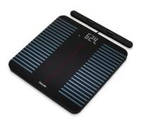 Beurer Pèse-personne numérique BF 990 – 25 valeurs, 8 électrodes, Wi‑Fi/Bluetooth, Apple Health