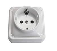 BF BF-18 - Base prises schuko Surface 16 A Blanc Sac