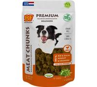 BF Petfood - Biofood Friandises croustillantes au poulet & saumon. Sachet de 200g