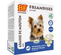 BF Petfood Mini Bonbons À Base De Graisse De Mouton Et D'Ail 80 Pièces