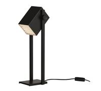 BF Quadro Lampe à Poser Noir Mat