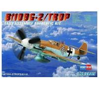 Hobbyboss Messerschmitt Me Bf109G-2 109 G Trop JG27 JG53 1:72 Modèle-kit Kit