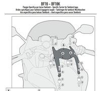 BF16K - Flasque Sac Réservoir Tanklock F800 R De 2009 À 2019