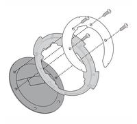 BF20 GIVI Flange De Sac De Réservoir > Honda Crosstourer 1200 DCT 2014 2015 2016
