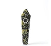 BFAUNRY Pipe à fumer en quartz naturel Dream Amethyst Point Rod Traitement Gem avec filtre en métal Prix 1PC-34