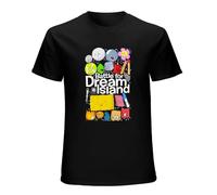 Bfdi Battle for Dream Island Poster Men's T-Shirt Unisex Black Cotton Print Tee Shirts XXL