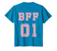 BFF 01 BFF Pour 2 Meilleurs Amis Assortis Meilleures Amies T-Shirt
