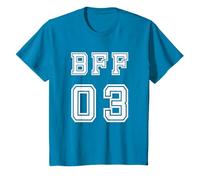 BFF 01 BFF Pour 2 Meilleurs Amis Assortis Meilleures Amies T-Shirt