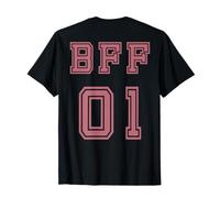 BFF 01 BFF Pour 2 Meilleurs Amis Assortis Meilleures Amies T-Shirt