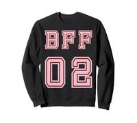 BFF 02 BFF pour 2 Meilleurs Amis Assortis Meilleures Amies Sweatshirt