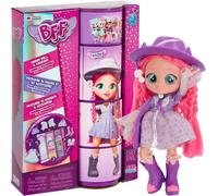 BFF Cry Babies, poupée de collection avec cheveux longs, robes et 9 accessoires