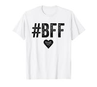 BFF Forever Best Friend Cœur mignon assorti T-Shirt