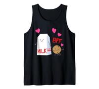 BFF Milk and Cookie Cute Food Débardeur