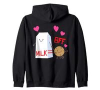 BFF Milk and Cookie Cute Food Sweat à Capuche